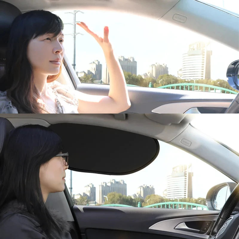 Universal Car Window Sun Shade | UV Protection and Heat Insulation Side Screen close-up view