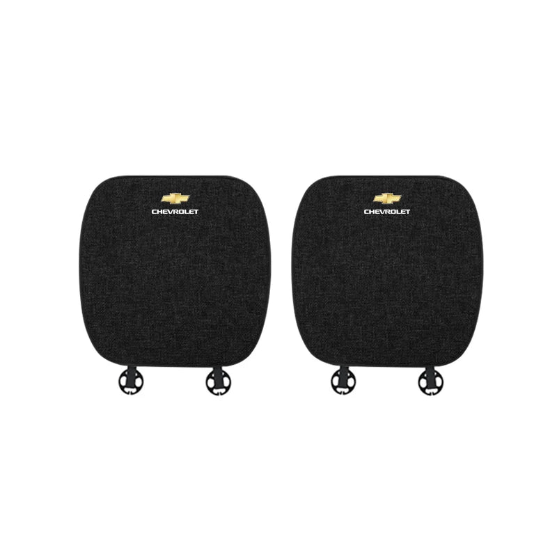 Car Seat Cushion Cover Breathable Flax Fabric Soft Pad | For Chevrolet Models detail view