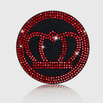 2pcs Imitation Diamond Bling Car Cup Holder Coasters