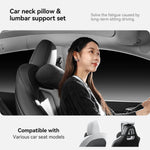 Tesla Neck Pillow and Lumbar Support | Car Interior Accessories alternate view