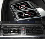 64229220101 Car Front Rear Air Conditioning AC Vent Grille Slider Tab Clip Repair Kit Quick-install model For BMW X5 X6 E70 E71