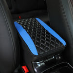 Car Armrest Cover Mat Universal PU Leather Ethnic Style Print Waterproof Non Slip Sto alternate view
