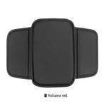 Leather Car Armrest Box Pad Center Console Arm Rest Protector Storage Pocket With pocket storage
