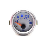 52mm 7-in-1 Car Gauge Set | LED Boost, Water Temp, Oil Pressure & Tachometer close-up view