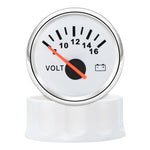 AD Universal 52mm Voltmeter | 8-16V Waterproof Gauge for Car Motorcycle Boat with Red alternate view