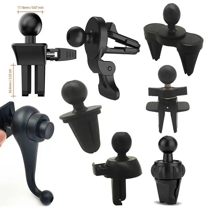 Car Phone Holder 17mm Ball Air Vent Mount