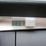 LCD Display Mini Portable Electronic Window Clock with Suction Cup Watch Car Interior Or detail view