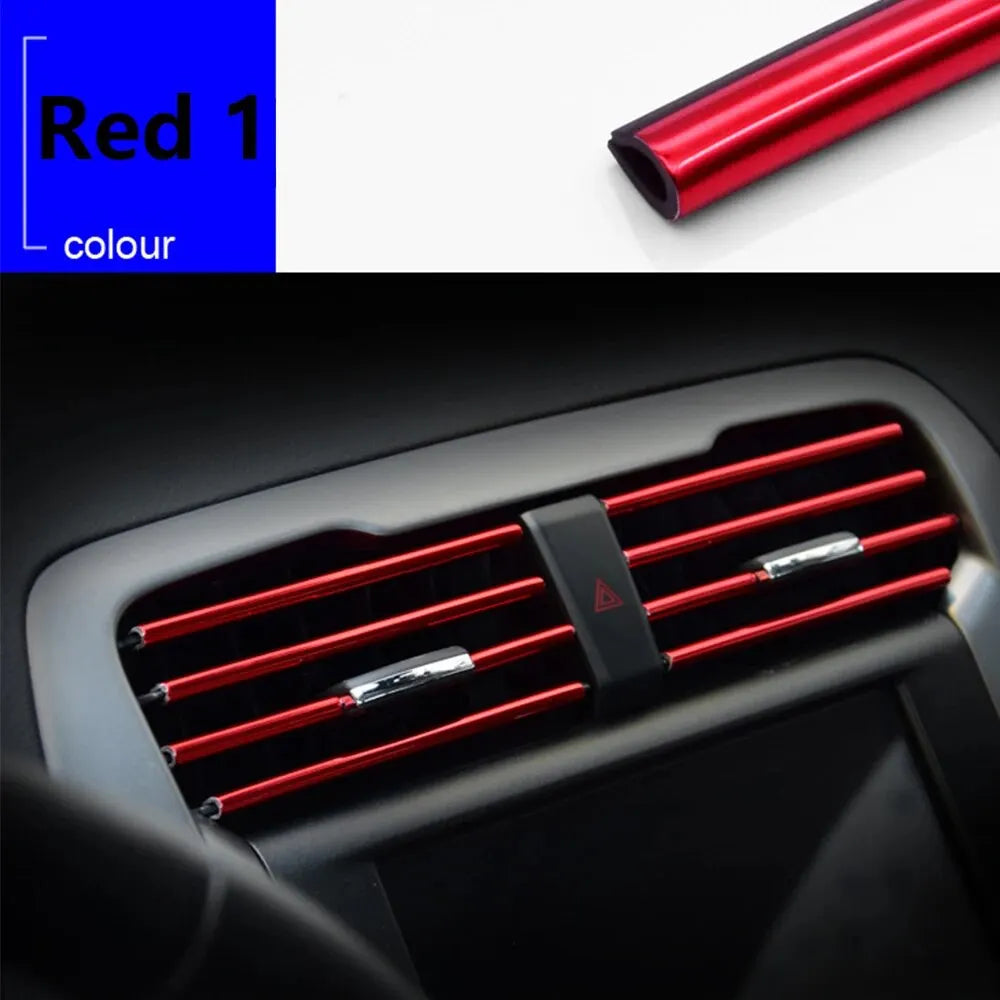 Car Door Edge Corner Protector Trim Strips 10 Pcs close-up view
