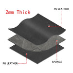 Universal Car Seat Covers PU Black Fashions Sports Seat Covers PU Car Seat Cover Unive close-up view