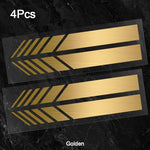 Classic JDM Reflective Stripes Vinyl Decal Kit | 4pcs Self-Adhesive Car Body Stickers lifestyle view
