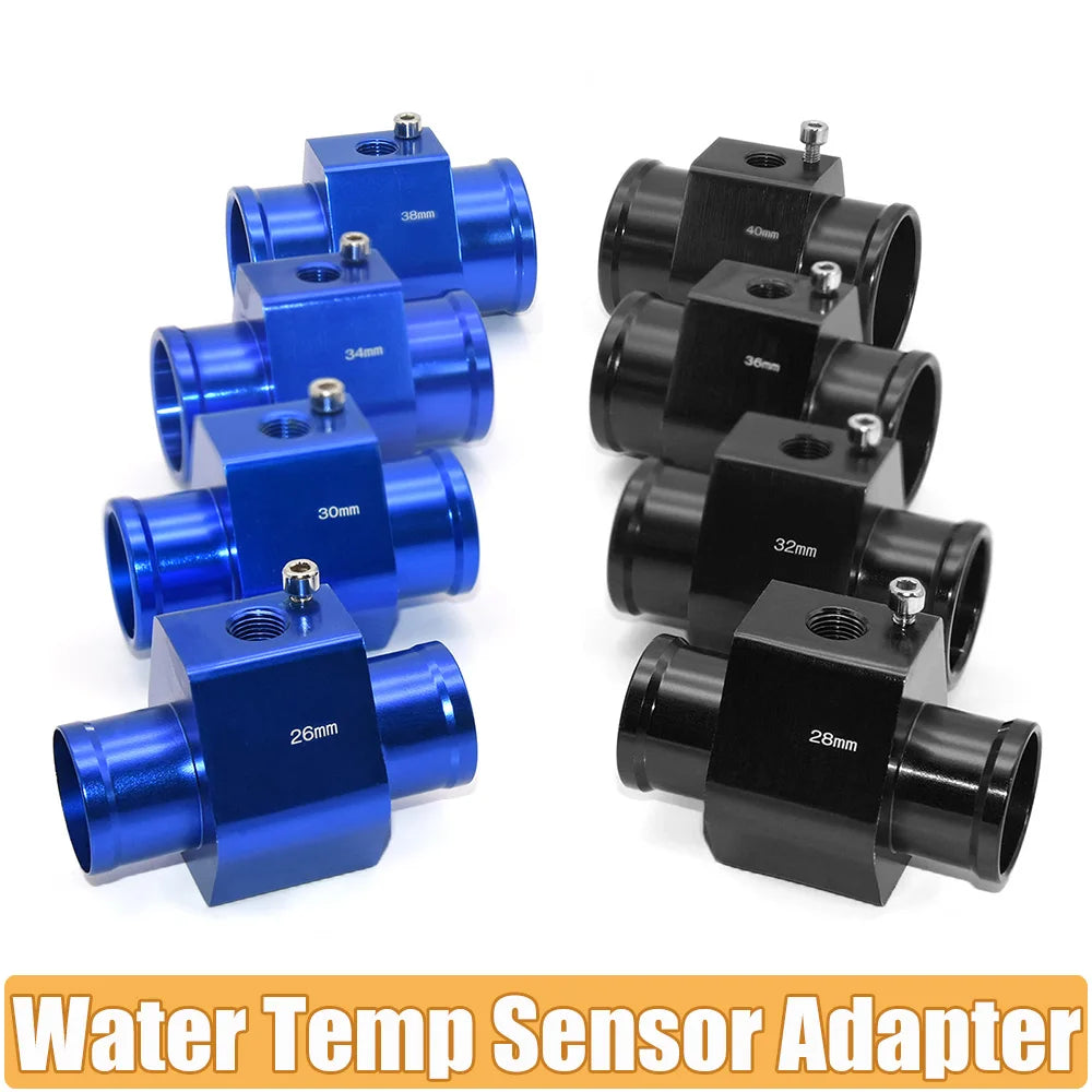 Water Temperature Sensor Adapter | Radiator Hose Gauge Adapter for Car Boat
