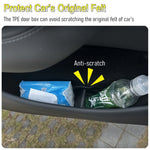 USVOTOV Car Door Side Storage Box | Tesla Model Y 2025 2026 Juniper Model 3 Accessorie close-up view