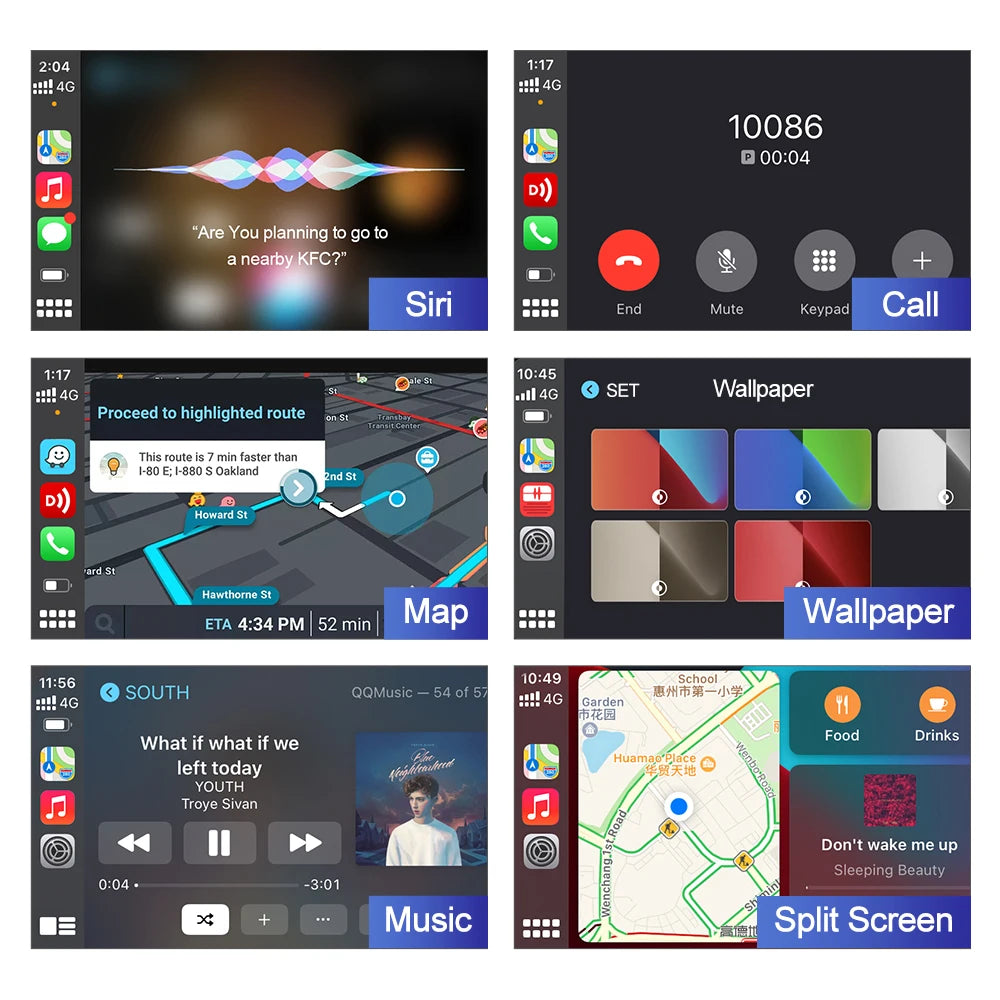 CarlinKit Wireless CarPlay Adapter | Android Auto & Mirrorlink USB Dongle lifestyle view