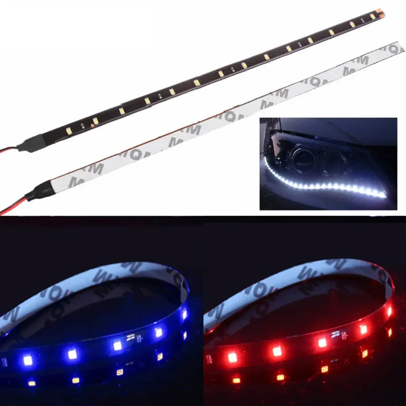 2 Pack 30cm LED Strip Light 12V 3528 SMD