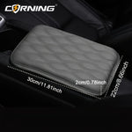 PU Leather Car Armrest Pad Cover Accessories Center Console Protector Cushion for Toyota Corolla Camry Rav4 Yaris Prius Prado