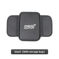 Car Leather Armrest Box Heighten Protective Pad | Arm Rest Cushion For Subaru STI B additional angle