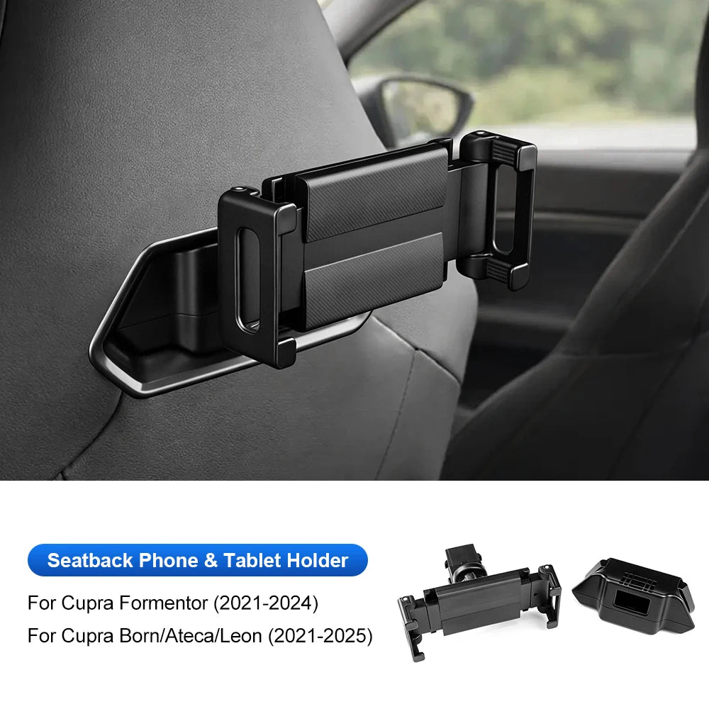 For Cupra Formentor 2021 2022 2023 2024 Car Rear Seat Multimedia Special Support for iPad Phone Holder For Cupra Born/Ateca/Leon