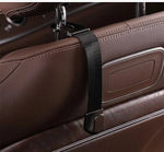 Alloy Headrest Hook, Silent Anti-Slip Seat Back Rack, Premium Business Car Storage Ac alternate view