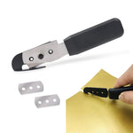 Car Wrap Knife Vinyl Wrap Cutter Paperback Slitter Window Tint Sticker Cutting Tool Carb detail view