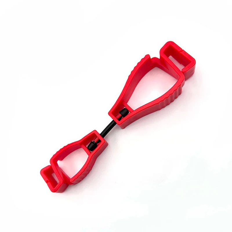 HOT Plastic Glove Clip Hanger Safety Glove Holder Working Gloves Clips Work Clamp Saf lifestyle view