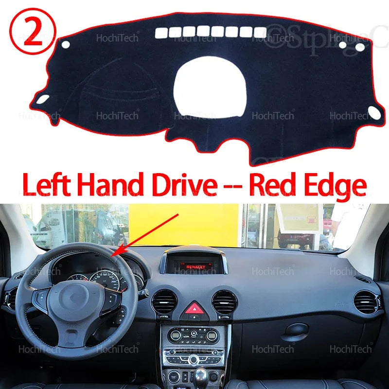 Car Dashboard Cover for Renault Koleos 2008-2016 Samsung QM5 | Anti-Glare Dash Mat lifestyle view