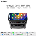 CarPlay Android 14 Car Stereo | GPS Navigation for Toyota Corolla 2007-2013