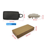 Car Interior Front Sun Shade Visor Makeup Cosmetic Mirror Cover For Mercedes Benz C GLC Class W205  W253 C180 C200 GLC260 GLC300