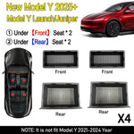 Tesla New Model Y Juniper 2025+ Seat Storage Box – Center Console Organizer Bins (F additional angle