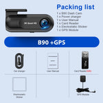 2K Dash Cam WiFi Car DVR | 1440p Night Vision with GPS and Parking Monitor lifestyle view