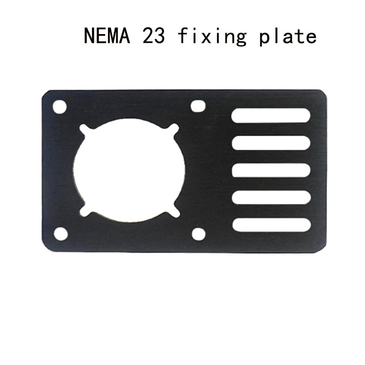 Black Multi Dof Robot Parts Accessory M3/M4 Screw U Beam Servo Bracket For Robot Kit Standard Part Steering Bearing Bracket Kit