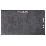 Dark Gray Microfiber Car Towel | Oversized Strong Absorbent Wash Cloth detail view