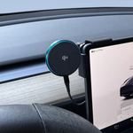 Qi2 15W Magnetic Wireless Charger Phone Holder Compatible with MagSafe Screen Mount additional angle