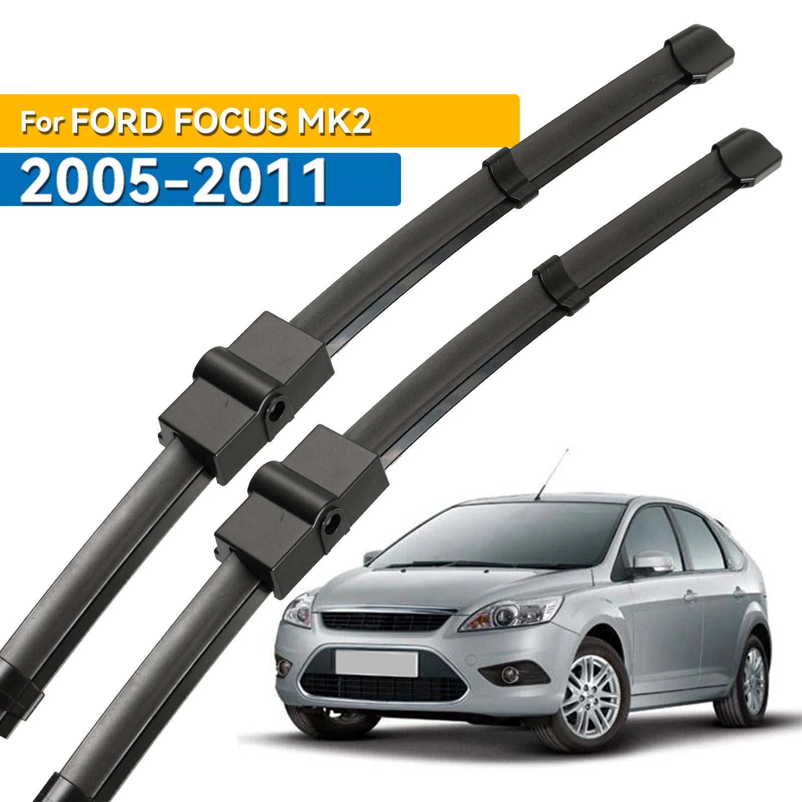 Windshield Wiper Blades For Ford Focus MK2 2004-2011 | Front Window Car Wiper Set
