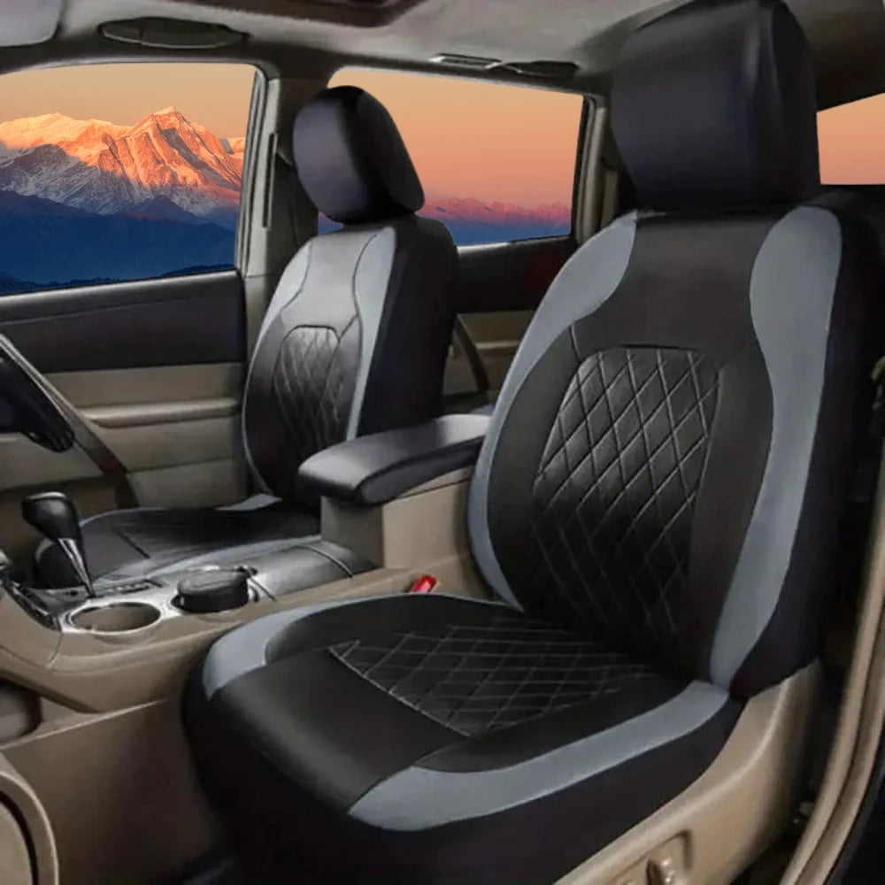 Universal Car Seat Covers PU Black Fashions Sports Seat Covers PU Car Seat Cover Univ alternate view