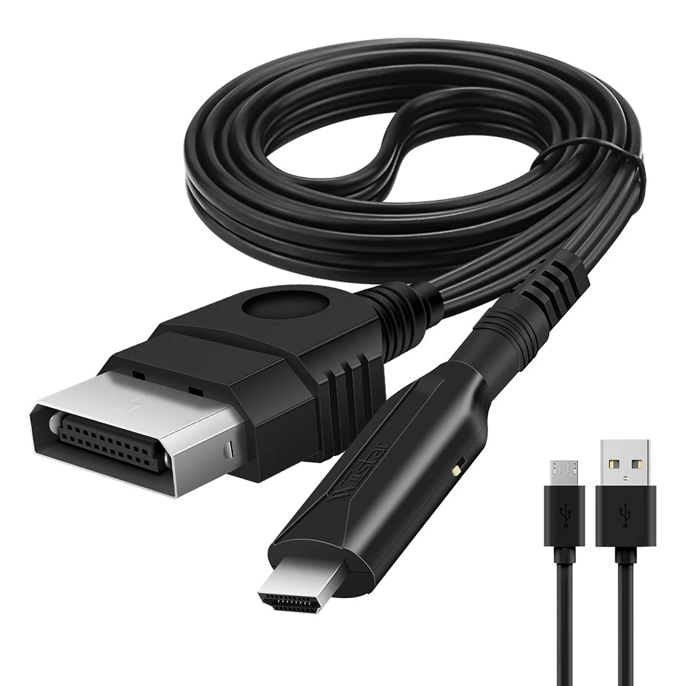 Xbox to HDMI Converter | 720p/1080p Digital Video Audio Adapter for Original Xbox to HDTV Monitor