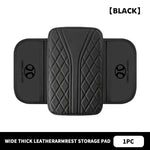 Leather Car Armrest Center Console Pad Auto Seat Arm Rest Mat For BAIC Beijing BJ20 BJ30‌ BJ40 BJ60 BJ80 Senova X25 X35 X55 X65