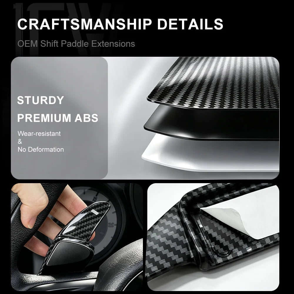 Car Steering Wheel Shift Paddle Shifters Extension for MINI Cooper S JCW R55 R56 R5 additional angle