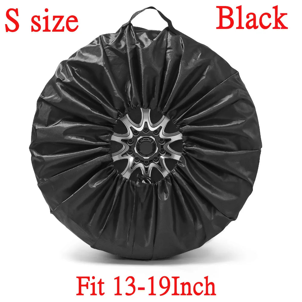 Spare Tire Cover Case | Waterproof Wheel Storage Bag for Vehicle Protection alternate view