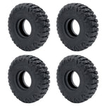 1.0 Inch Soft Rubber RC Crawler Tires 4Pcs for TRX-4M Axial SCX24 lifestyle view