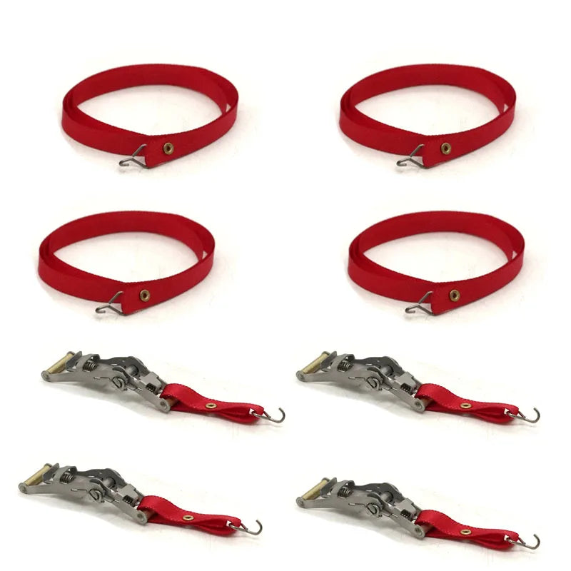 Model Simulation Rope Tensioner Fastening Belt Strap for 1/14 Tamiya Truck 1/10 RC Cra close-up view