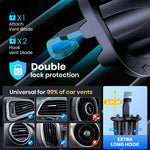 TOPK D42-G Car Phone Holder Mount, Upgraded Metal Hook Cell Phone Holder For Car Air Ven detail view