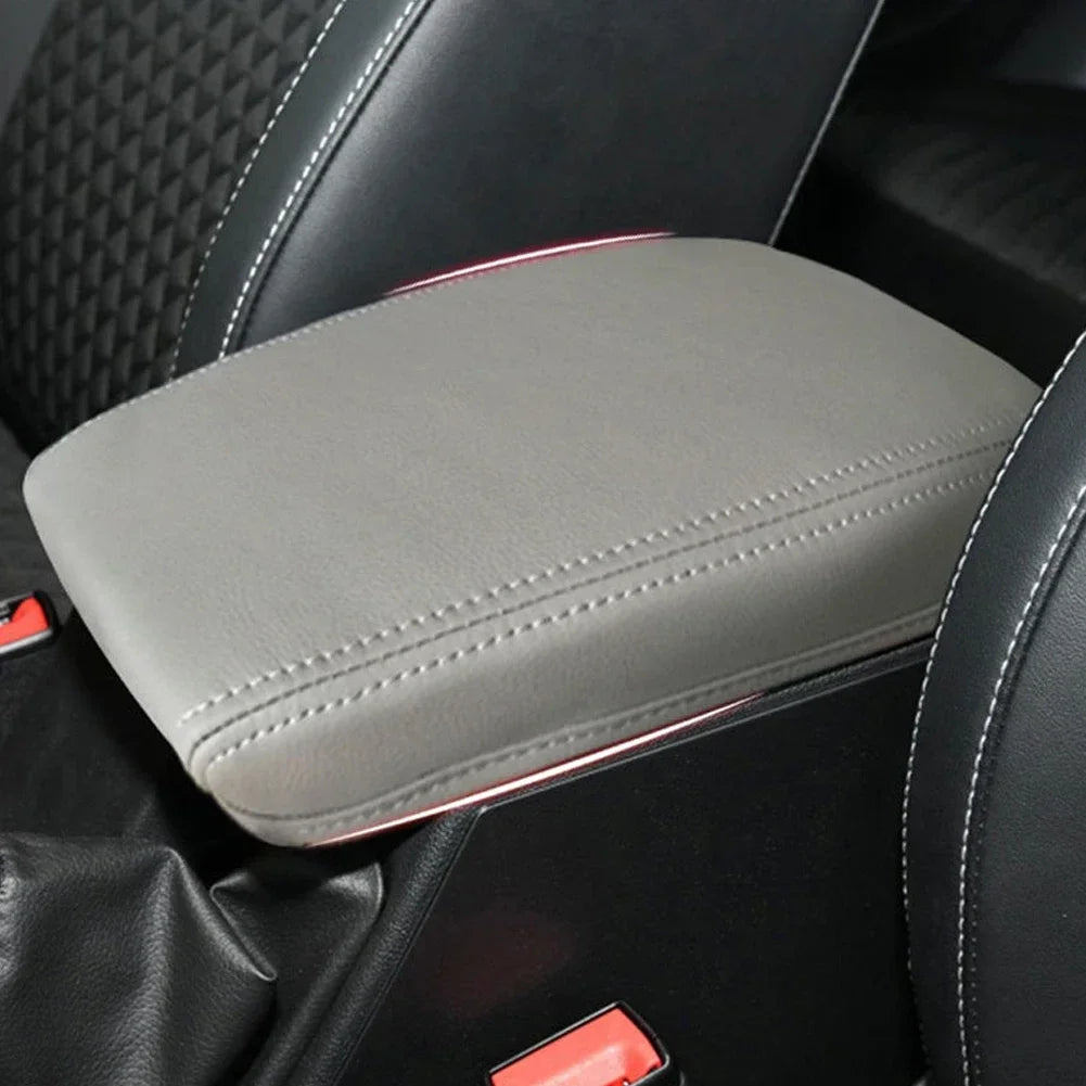 Car Armrest Box Center Console Lid Armrest Cover Microfiber Leather Cover For Skoda Octavia 2007-2014 2015-2020