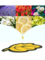 Natural Scented Tea Paper Car Air Freshener | Vanilla Perfume Leaf Shape Hanging Fr additional angle
