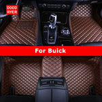 DOODRYER Custom Car Floor Mats For Buick Envision Encore LaCrosse Excelle Regal Verano GL8 Auto Carpets Foot Coche Accessorie