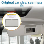 For Mercedes C Class W202 W210 Car Sun Shade Visor Makeup Cosmetic Mirror Cover Makeup Mirror Cover Replacement Interior Parts