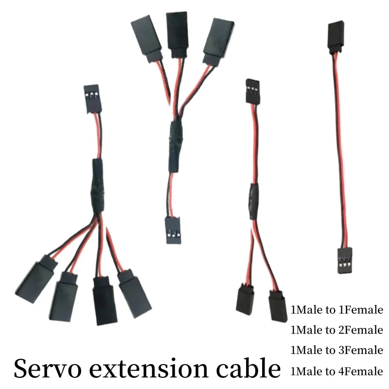 RC Servo Extension Wire Cable Futaba JR Male to Female