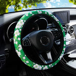 19 Diving material printed fabric car rimless steering wheel cover Christmas camouf additional angle