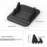 Silicone Anti-Slip Car Phone Holder Dashboard Stand Mat detail view
