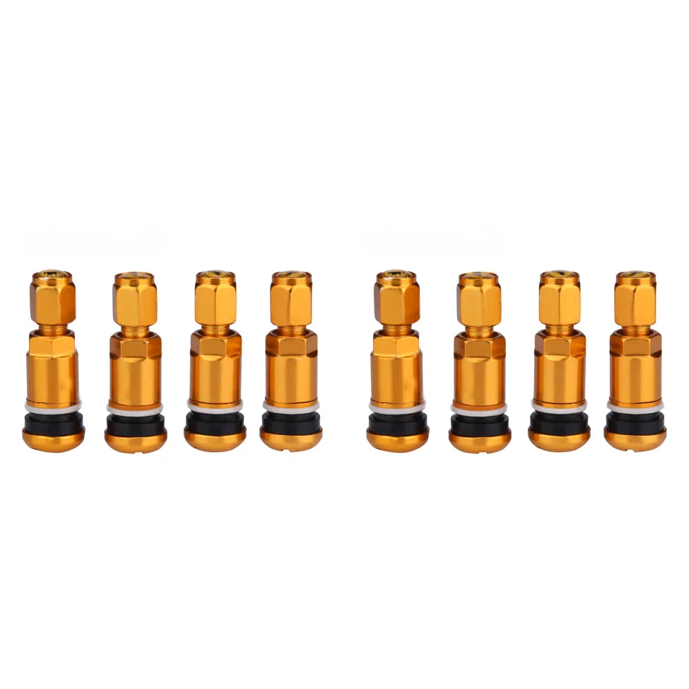20/4PCS Car Tubeless Wheel Tyre Valve Stems | Universal Motorcycle Aluminum Alloy Tir lifestyle view