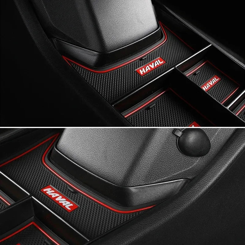 Car Armrest Storage Box Center Console Glove Tray Car Accessories For Haval H6 3rd Gen 2021 2022 2023